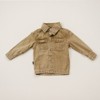 Kids Jagger Denim Button Up Shirt - Olive + Scout - 3 of 4