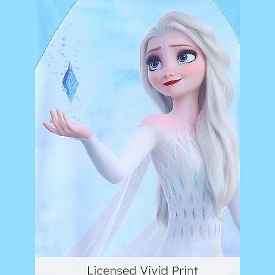 Frozen Disney Frozen Kids Colorblock Summer One Piece Rash Guards Elsa Blue 4T-5T — фото 6