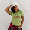 Simply Sage Market Women's Christmas Crew Snowflake Short Sleeve Graphic Tee - 2 of 4