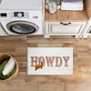 Stupell Industries Howdy with Pink Bandana Printed Plush Bathroom Floor Mat, design by Kim Allen - 4 of 4