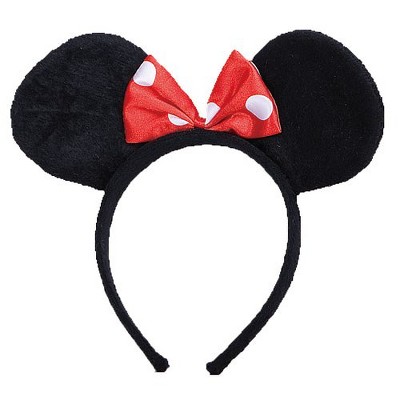 Disney Minnie Mouse Ears Costume Headbands - Polka Dot, Sequins, Or  Spiderweb : Target