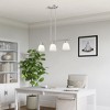 Livex Lighting Somerville 3 - Light Chandelier in  Brushed Nickel - 4 of 4
