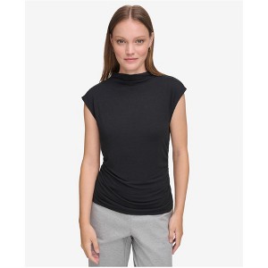 Calvin Klein Womens X Fit High Neck Sleeveless Blouse Top - 1 of 1