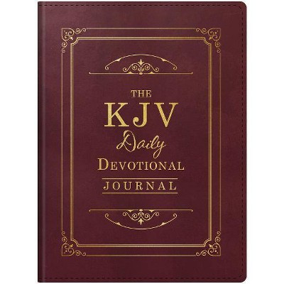 KJV Daily Devotional Journal - by  Compiled by Barbour Staff (Paperback)