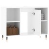 CLIHOME 31.5x13.0x23.6 in. Bathroom Sink Cabinet, Engineered Wood Storage Cabinet With Metal Legs - 3 of 4