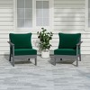 WestinTrends Avalon Outdoor Patio HDPE Sectional Sofa with Patio Cushions - 2 of 4
