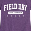 Girls' - Instant Message - Field Day Let The Games Begin Fitted Short Sleeve Graphic T-Shirt - 2 of 4