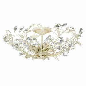 Vaxcel Jardin 4 - Light Flush Mount in  French Cream - 1 of 4