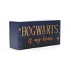 Silver Buffalo Harry Potter Hogwarts 18oz Ceramic Mug & 5 x 2.5 Inch Wall Sign Gift Set - 3 of 4