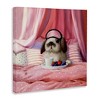 Stupell Industries Bunny with Breakfast In Bed, 17" x 17" - 3 of 4