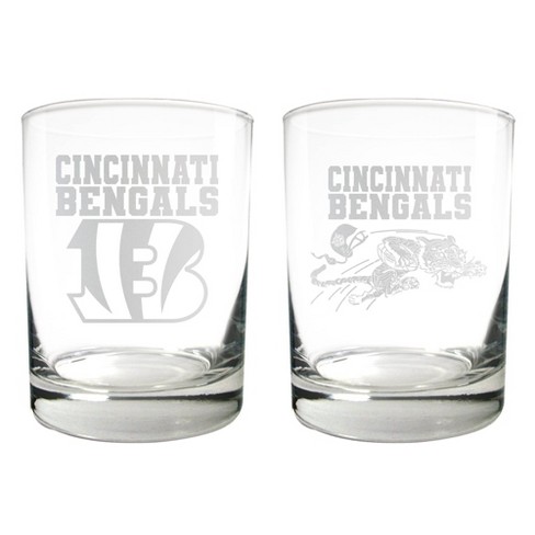 Bengals pint glasses - set of store 3