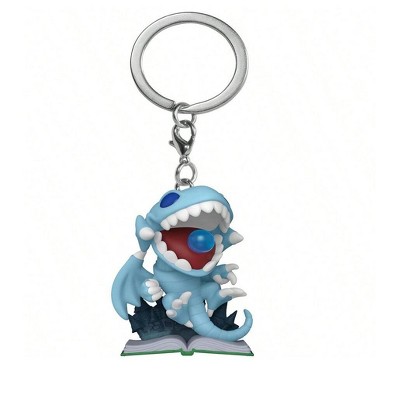 1pc Pop! Pocket Blue-Eyes Toon Dragon Keychain Aprox. Size 2 Inches