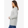 Woman Within Plus Size Perfect Long-Sleeve Crewneck Tee - 4 of 4