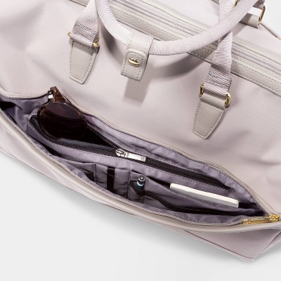 Чемоданы Open Story Signature Weekender Bag Taupe - Open Story™: Structured Carry-On Luggage — фото 8