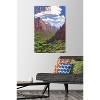 Trends International Lantern Press - Zion National Park, Utah, Zion Canyon View Unframed Wall Poster Prints - 2 of 4