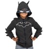 DC Comics Justice League Superman Fleece Zip Up Hoodie and Cape Little Kid to Big Kid - 3 of 4