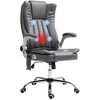 NicBex Office Chair Modern Leather Rotatable Massage Chair with 6 Vibration Points, Reversible Armrests, Heating Function for Office, Study - 4 of 4