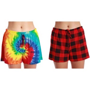 Just Love Womens Pajama Shorts  Soft Cotton Lounge Sleep Shorts with Drawstring Waist - 1 of 3