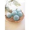 Recycled Frosted Glass Ball – 4" Decorative Accent by Kalalou - 2 of 3