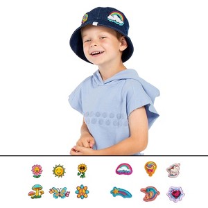 Rabble Gender Neutral Kids' Bucket Hat with Blossom & Wonder Dabblz Bundle - 1 of 4