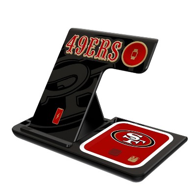 Keyscaper San Francisco 49ers Monocolor Tilt 15-Watt 3 in 1 Charging Station