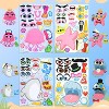 36 Pcs Make a face Stickers for Kids, Make Your Own Summer Sticker Sheets, Party Favors Kids Crafts, Goodie Bags Stuffers for Kids, Classroom Rewards - 3 of 4