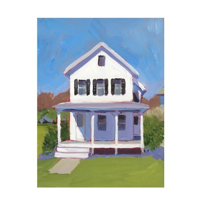 Trademark Fine Art - Carol Young Victorian Home Ii Canvas Art - 18 X 24 ...