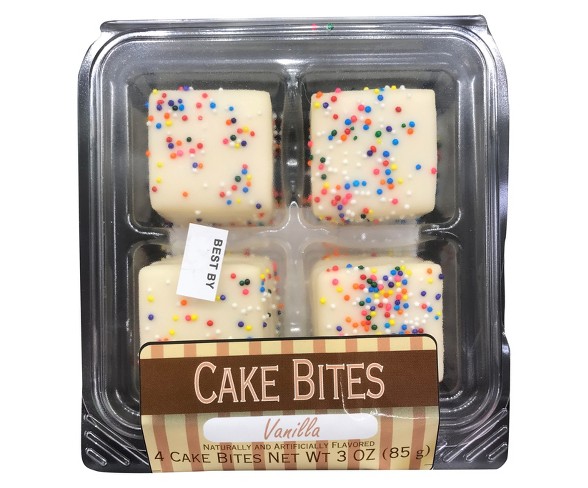 Swiss Colony Vanilla Cake Bites - 4ct