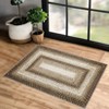 Indoor Modern Imitation Weaving Textured Area Rugs for Bedroom Living Room Abstract Easy Care Washable Soft Low Pile Non Slip Carpet - 4 of 4
