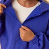 Blogilates Women's Marshmallow Full Zip Hooded Sweatshirt - 4 of 4