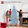 Best Choice Products Pre-Lit Baby Blue Christmas Tree, Artificial Full Holiday Decoration w/ Incandescent Lights - 4 of 4