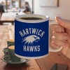 Hartwick College Hawks Logo Ceramic Coffee Mug Novelty Gift Mugs for Coffee Tea and Hot Drinks 11oz White - 4 of 4