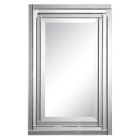 Rectangle Alanna Frameless Vanity Decorative Wall Mirror