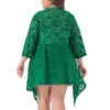 Women's Plus Size Draped Shawls Lightweight Open Front Lace Date Cardigans - Agnes Orinda - 4 of 4