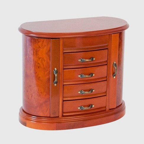 Womens wooden on sale jewelry box