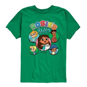 Boys' - Rosie's Rules - Rosie And Friends Short Sleeve Graphic T-Shirt - 1 of 4