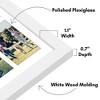 Americanflat 18x20 Picture Frame with Polished Plexiglass - Streamline Collection - Thin Border Picture Frame for Wall Display - Black - 3 of 4