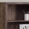 INFURNIC Decorative Bookshelf Bookcase Etagere 5 Tier Adjustable Shelves Modern Laminate Storage Display, Brown, 23.75"*11.75"*47.5" - 2 of 4