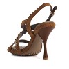 Domeda Metal Chain Mid Heel Sandal Women - 2 of 4