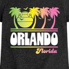 Girls' - Instant Message - Orlando, Florida Fitted Short Sleeve Graphic T-Shirt - 2 of 4