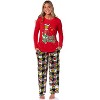 Seven Times Six Dr Seuss The Grinch Who Stole Christmas White Buffalo Plaid Matching Family Pajama Set Multicoloured - 2 of 4