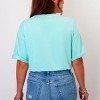 Womens Garment Dyed T-Shirt - 3 of 4