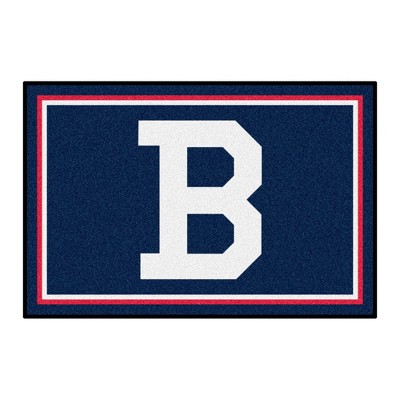 MLB Atlanta Braves 4'x6' 1946 Retro Collection Plush Area Rug