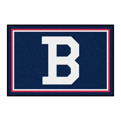 MLB Atlanta Braves 4'x6' 1946 Retro Collection Plush Area Rug