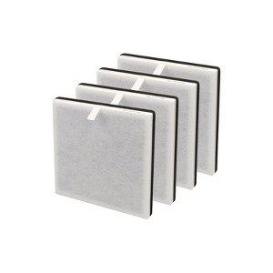 Nispira PEAIRPLG High Efficiency 3-in-1 True HEPA Replacement Carbon Compatible with Pure Enrichment Purezone Air Purifier 4 Packs - 1 of 4