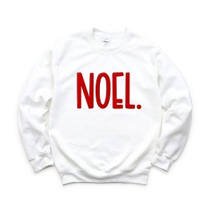 Simply Sage Market Women's Graphic Sweatshirt Noel Bold Puff Print - 1 of 4