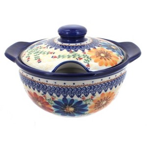 Blue Rose Polish Pottery 261 Vena Soup Tureen - 1 of 1