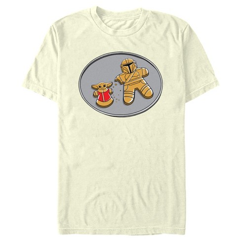 Men's Star Wars: The Mandalorian Gingerbread Cookies Mando Grogu T-Shirt - image 1 of 4