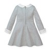 Hope & Henry Girls' French Look Ponte Dress with Bow, Kids - image 4 of 4
