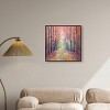 Art Remedy Road in Autumn Pastel Color Abstract Wall Art Framed - 2 of 4